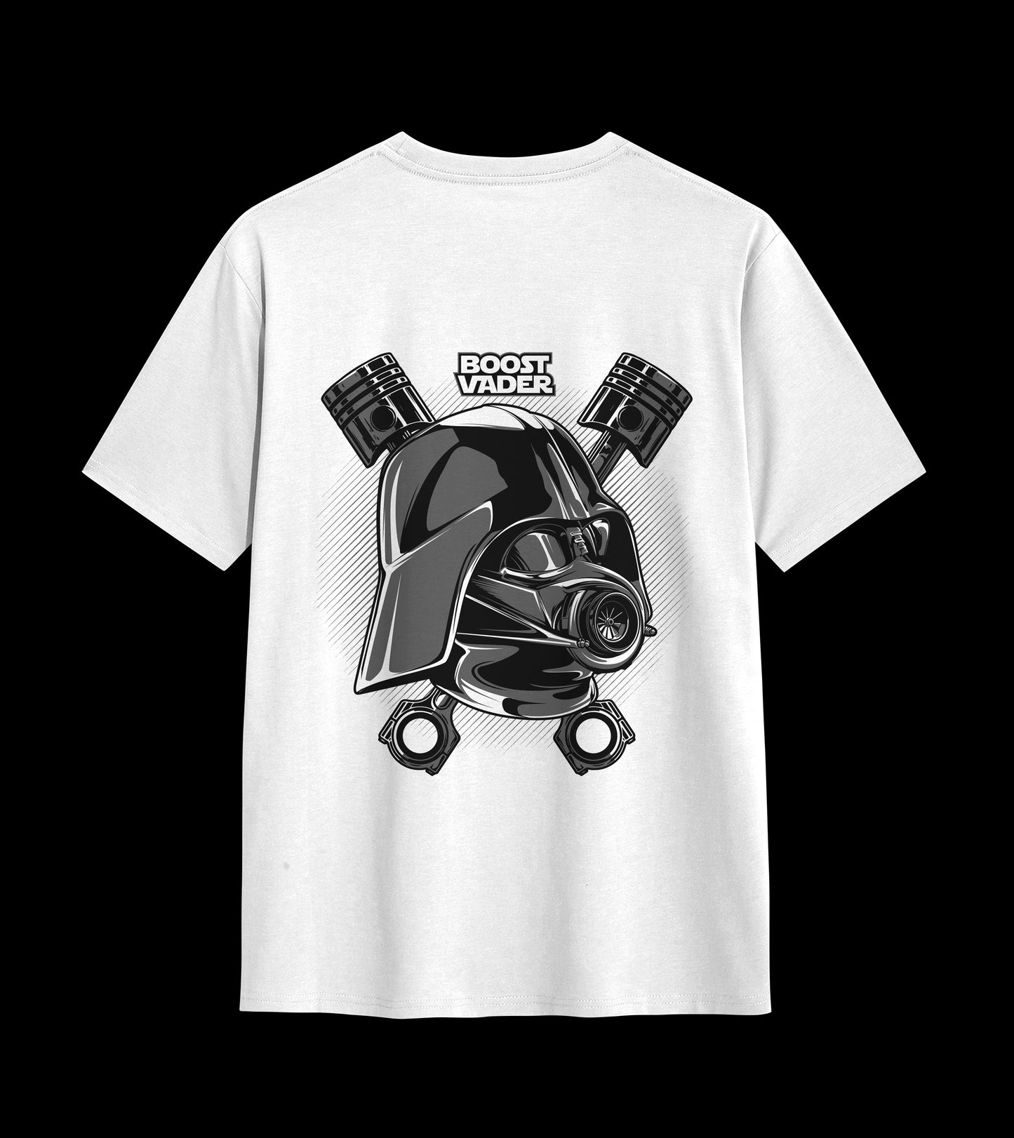 Playera Boost Vader Pistones Autos Tuneados