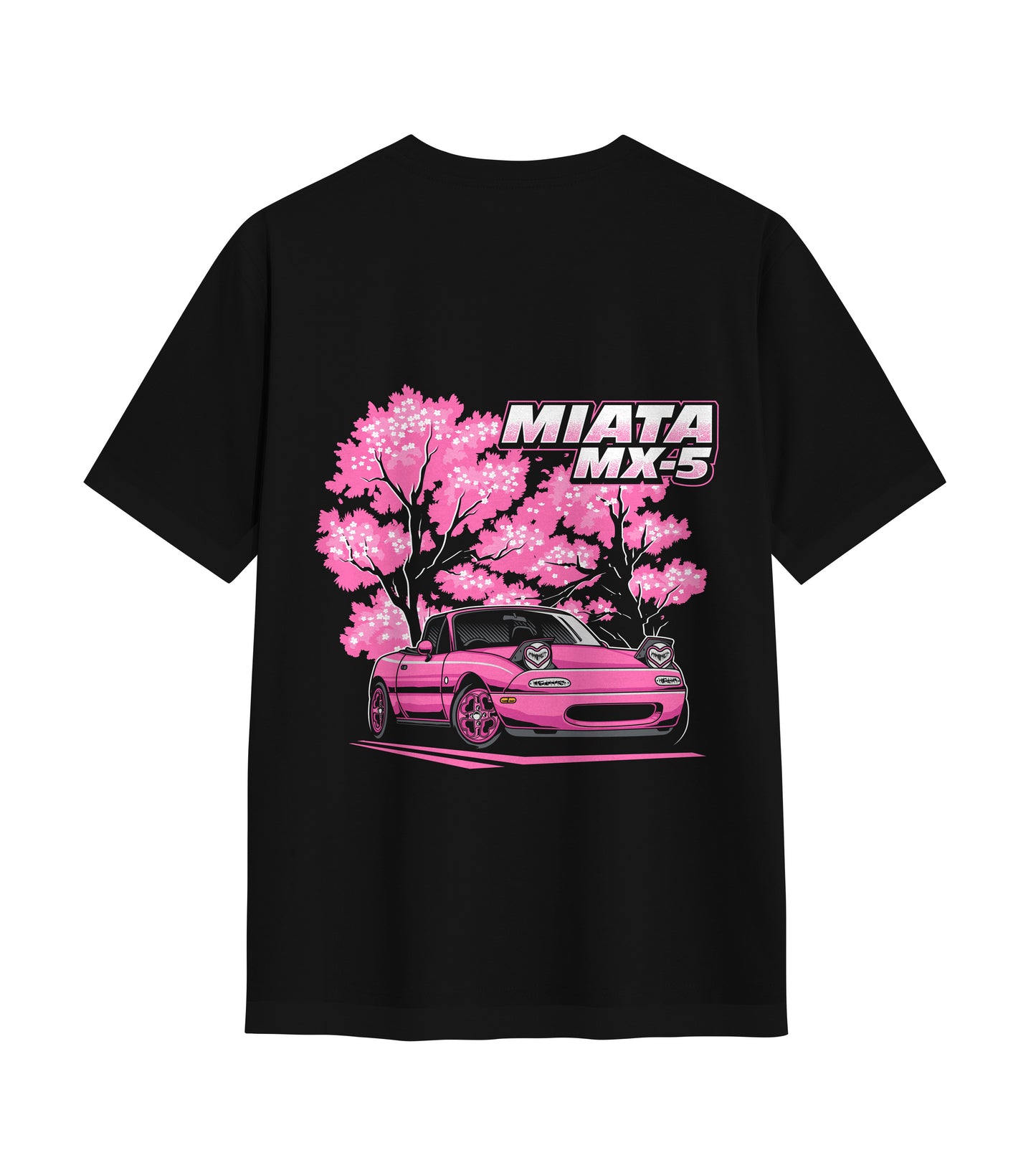 Playera Coche Miata MX-5 Rosa