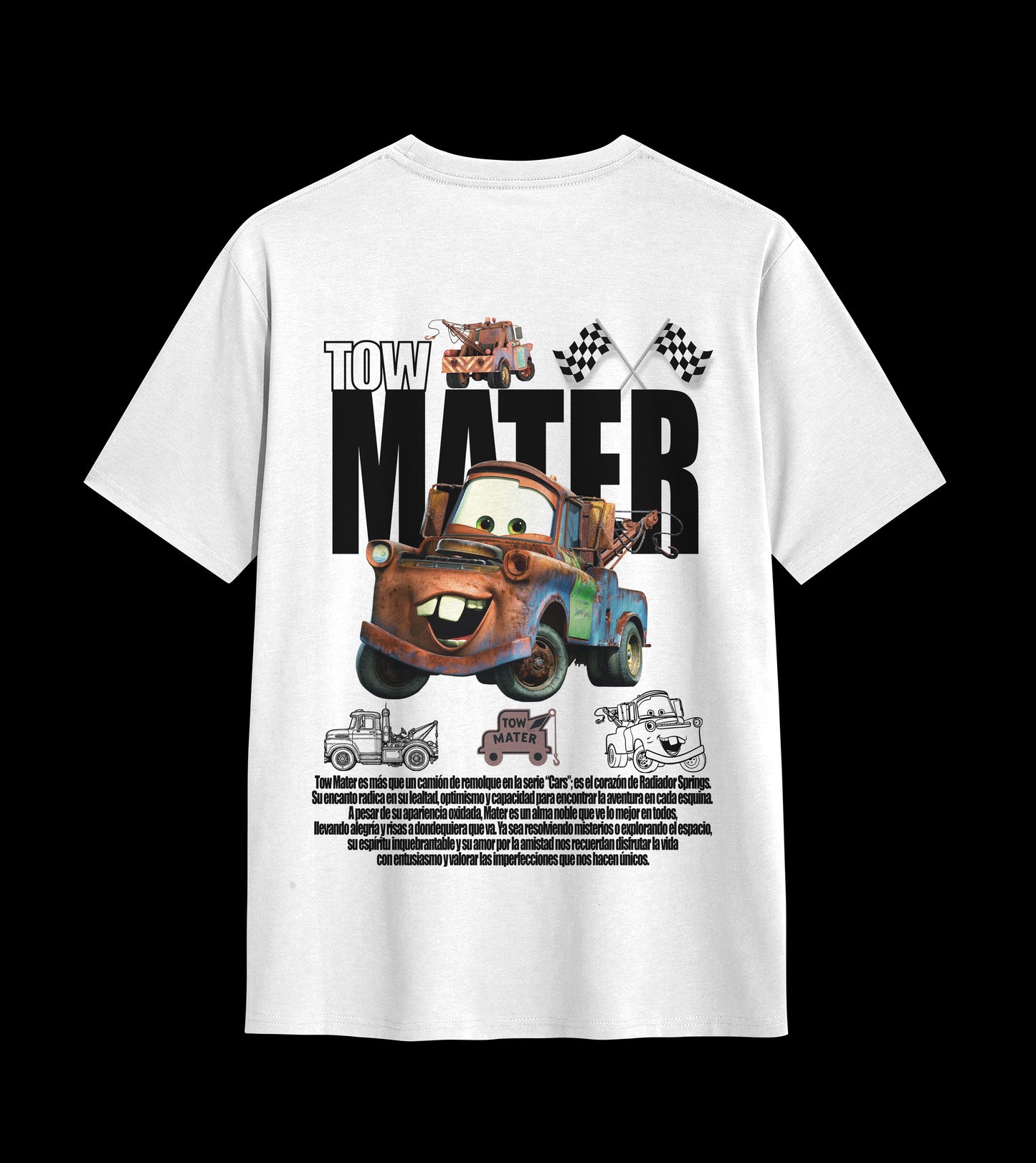 Playera Tow Mater Cars