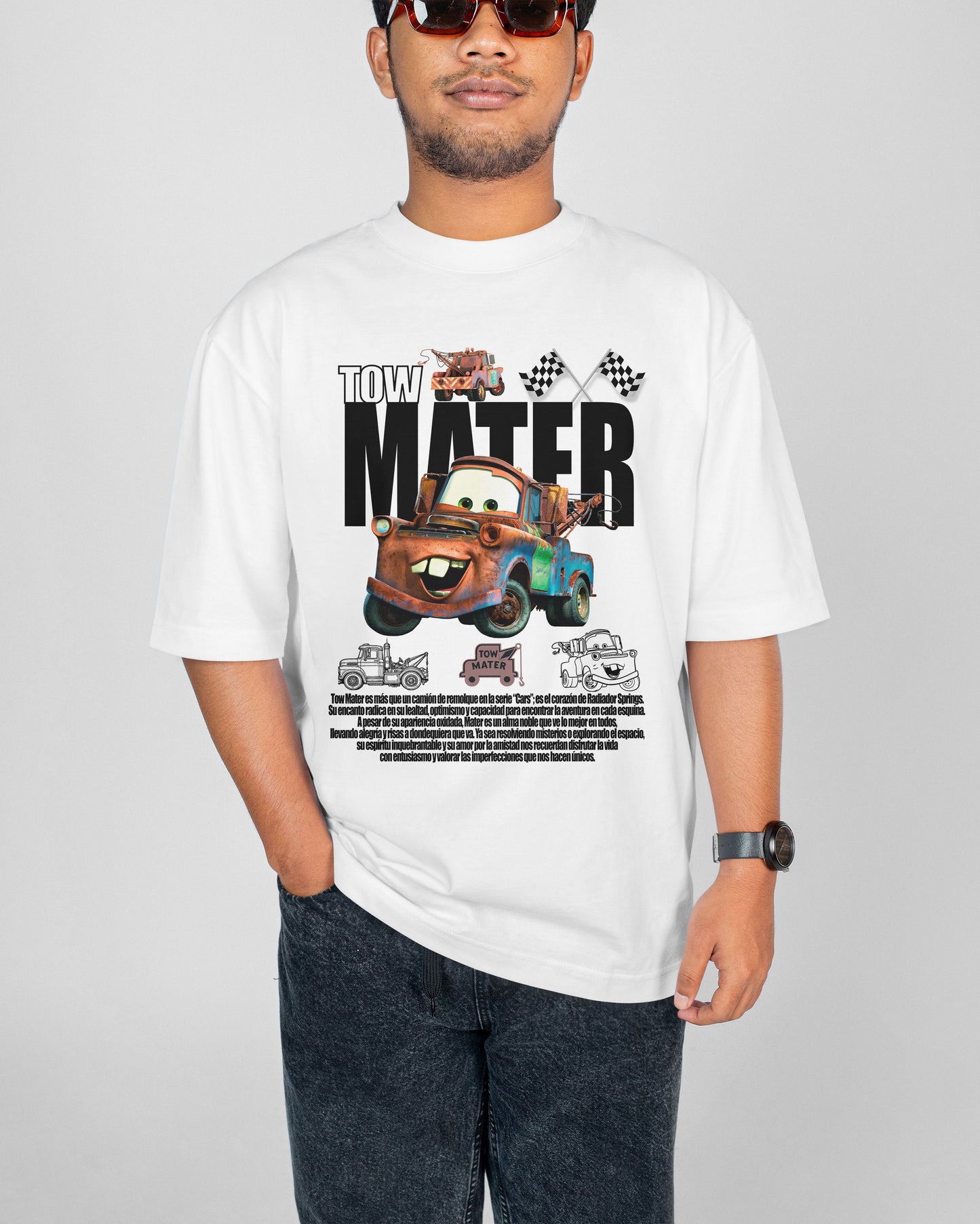 Playera Tow Mater Cars