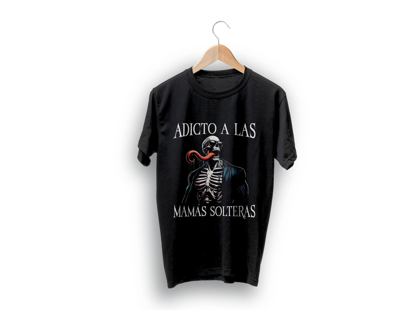 Playera ADICTO A LAS MAMAS SOLTERAS