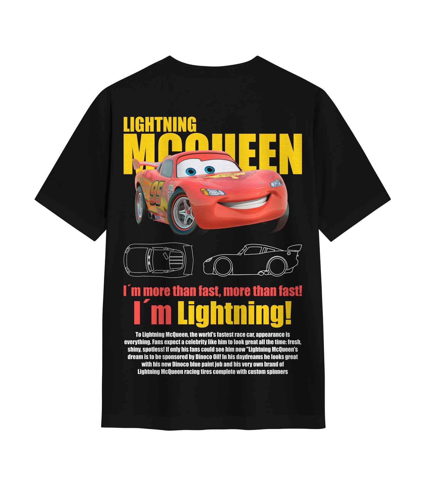 Playera Rayo McQueen