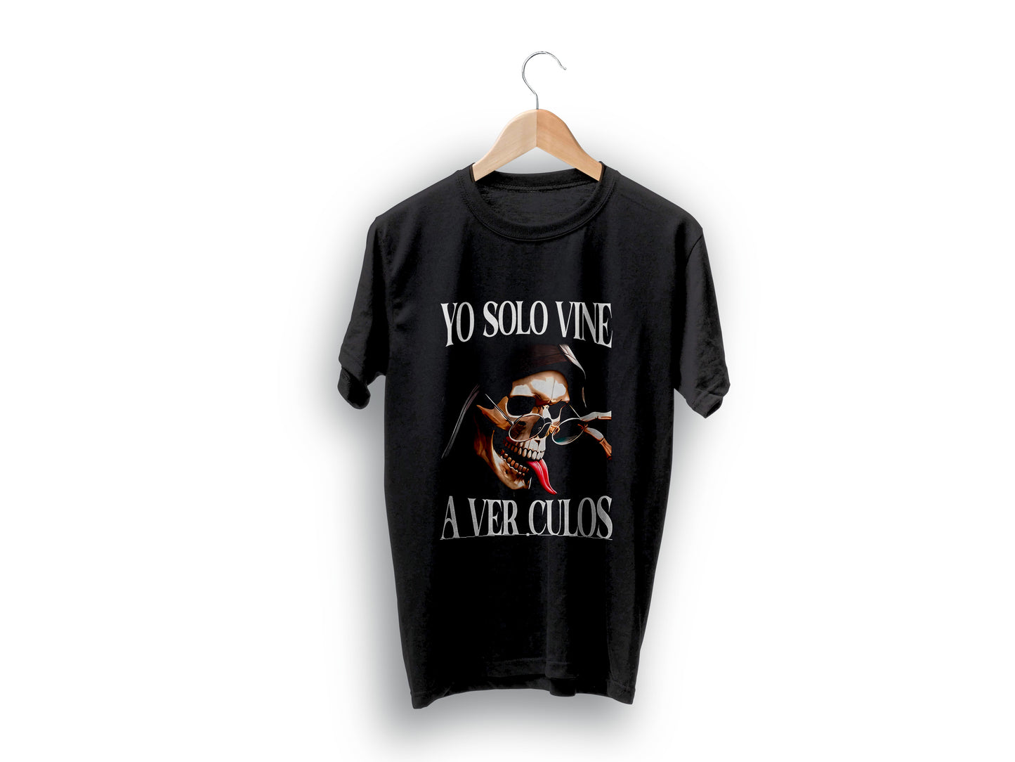 Playera YO SOLO VINE A VER CULOS
