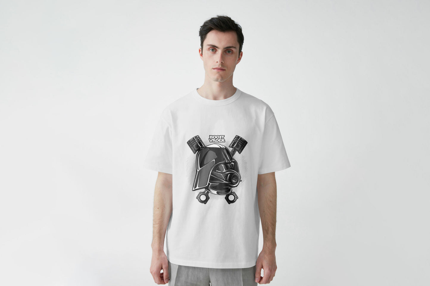 Playera Boost Vader Pistones Autos Tuneados