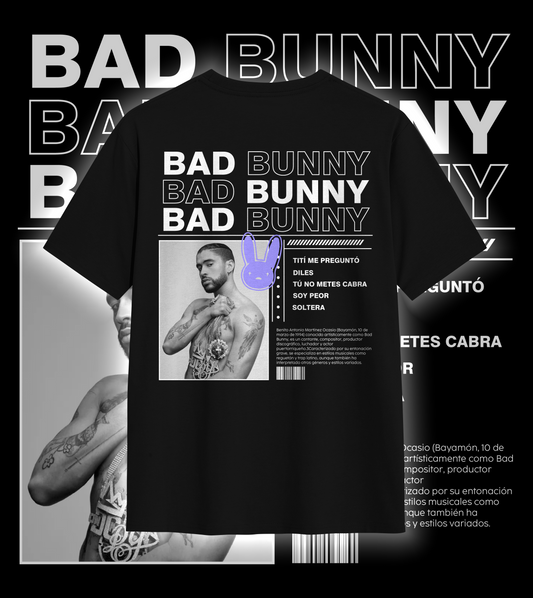 Playera Bad Bunny TITI ME PREGUNTO