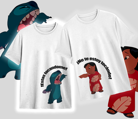 Playera Lilo y Stitch | Combos para parejas